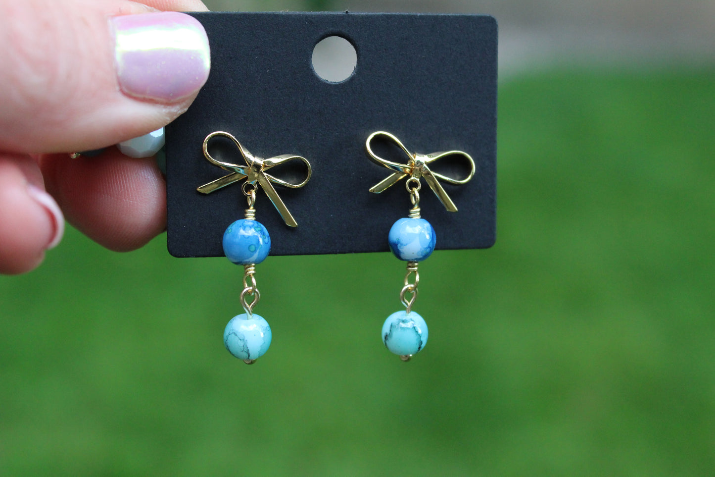 Blueberry Fuego Earrings