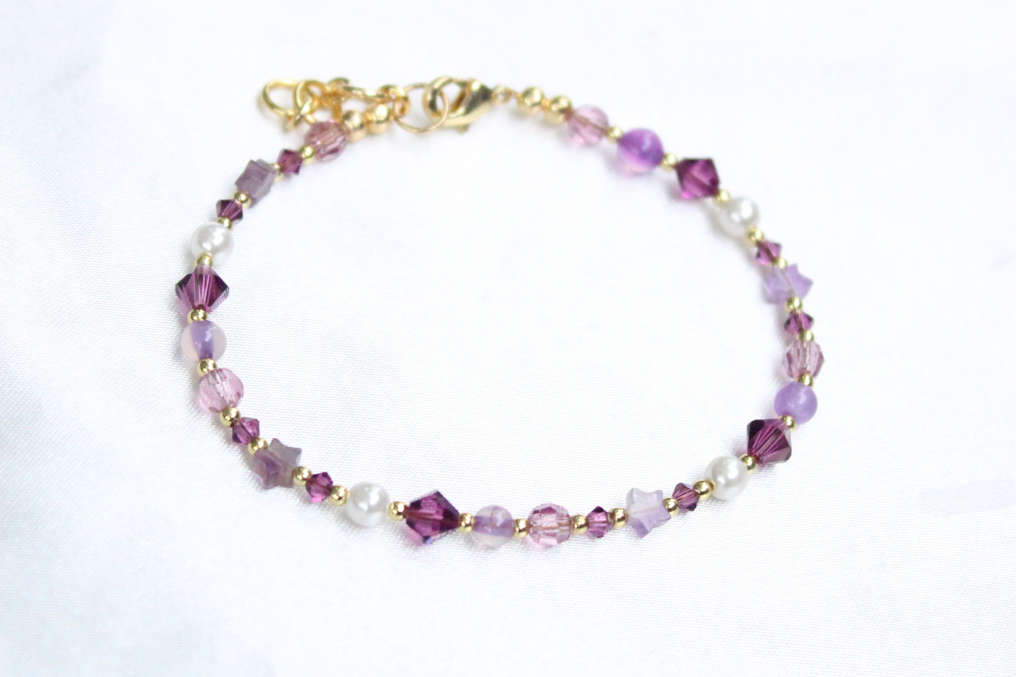February Birthstone Bracelet