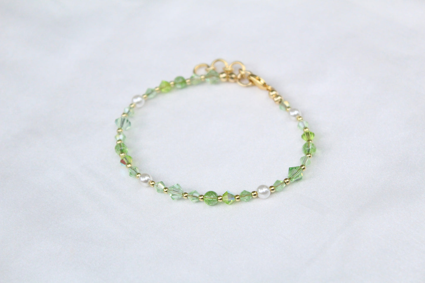 August Birthstone Bracelet