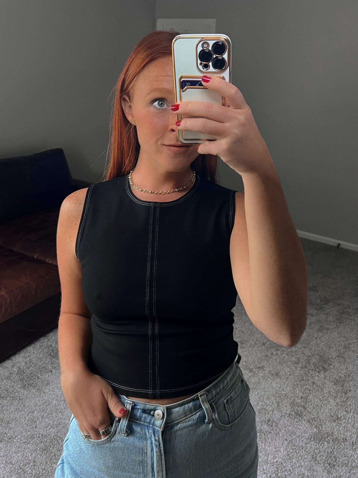 Golden Links Luxe Choker