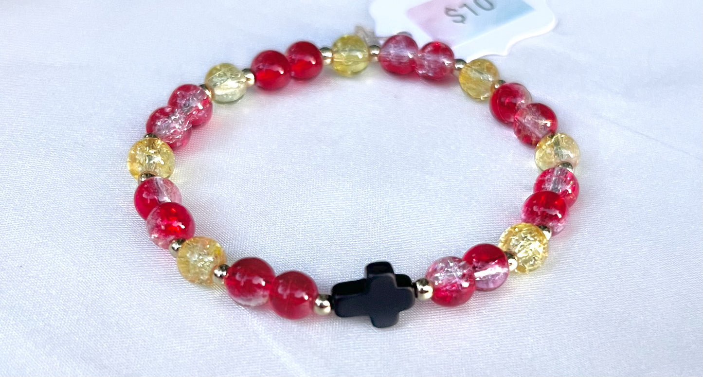 Kid’s Cross Stretchy Bracelets