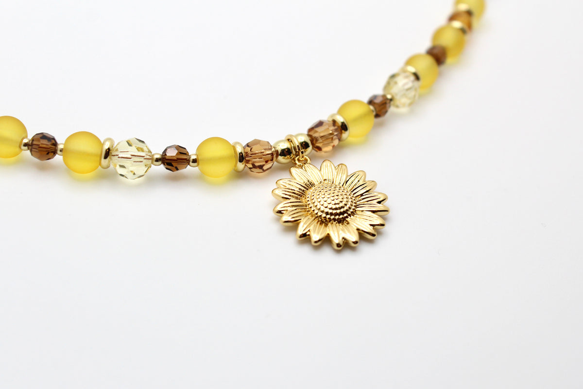 Sunflower Necklace
