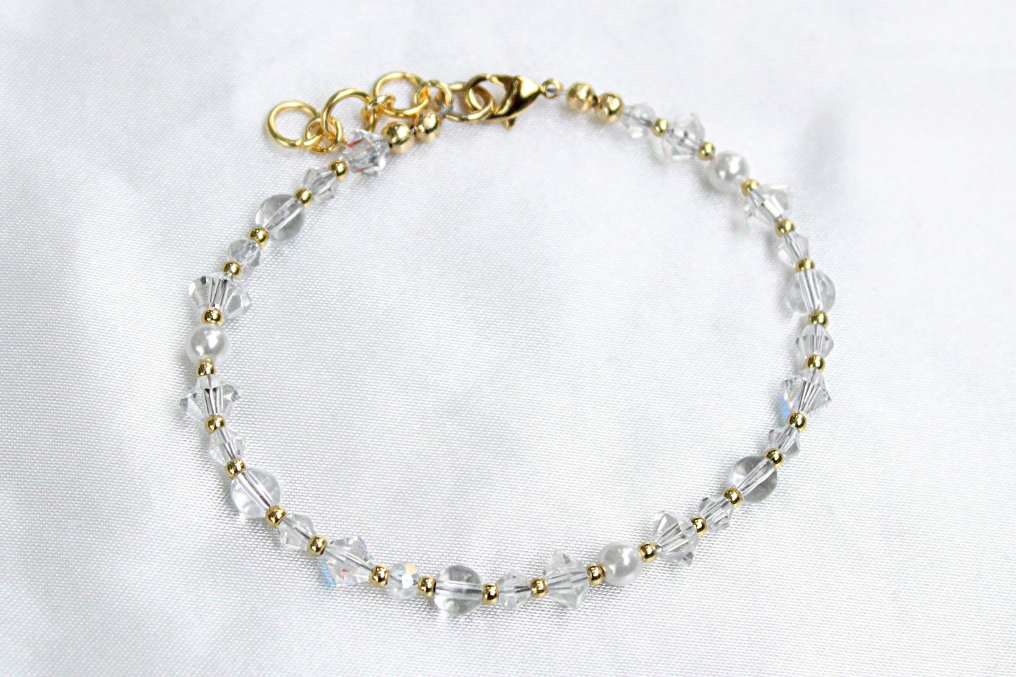 April Birthstone Bracelet
