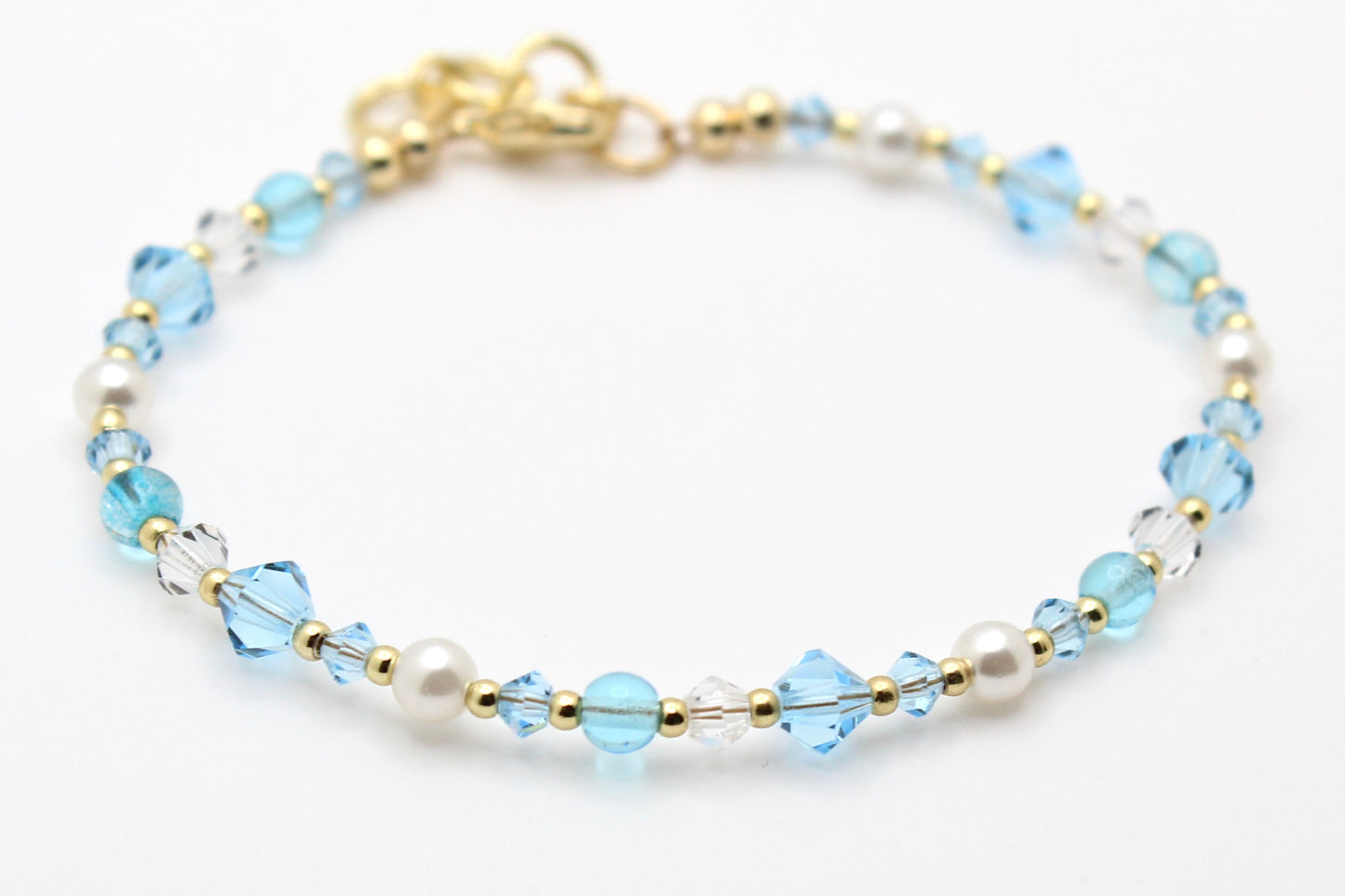 March Birthstone Bracelet