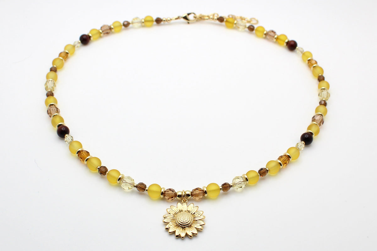 Sunflower Necklace
