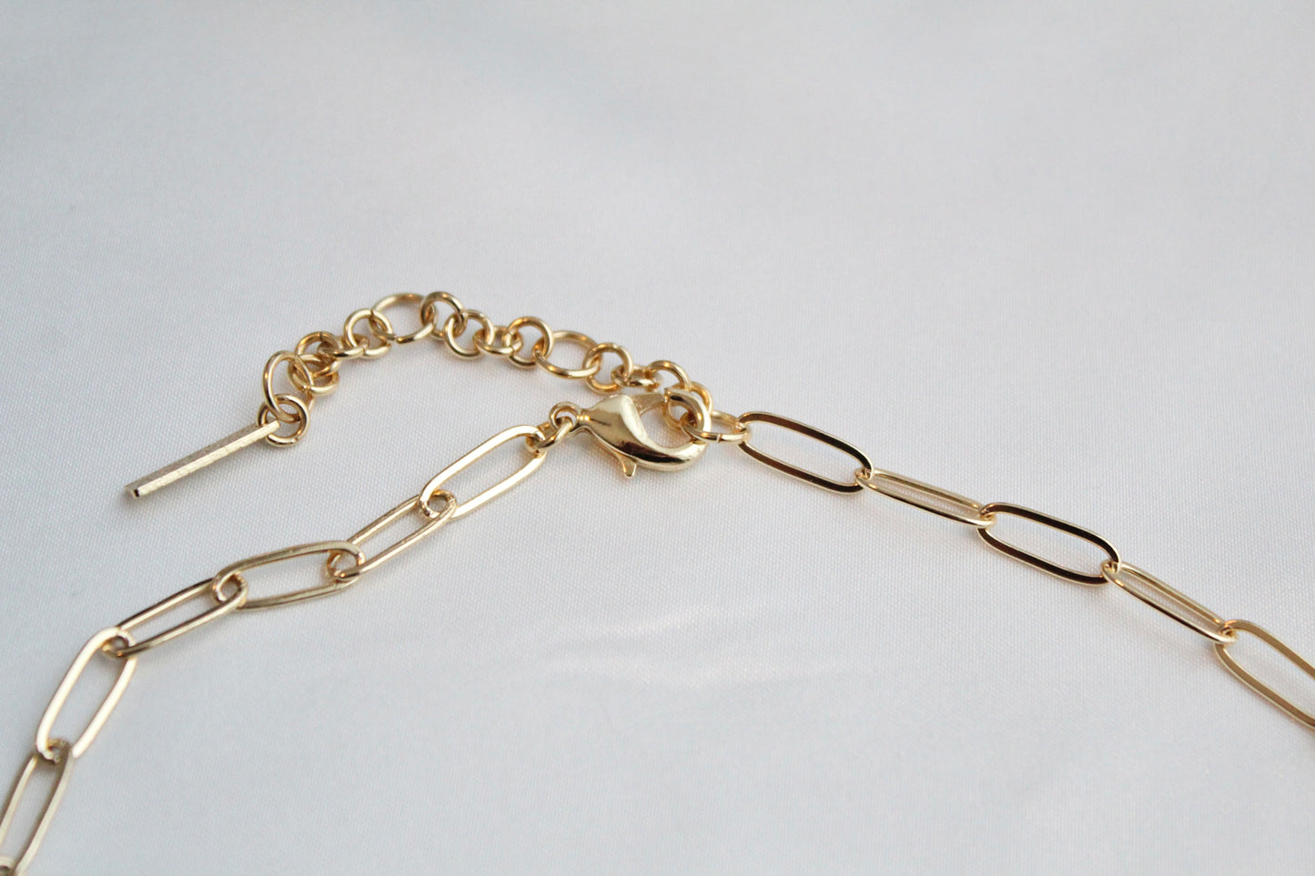 CHIEFS paperclip charm necklaces