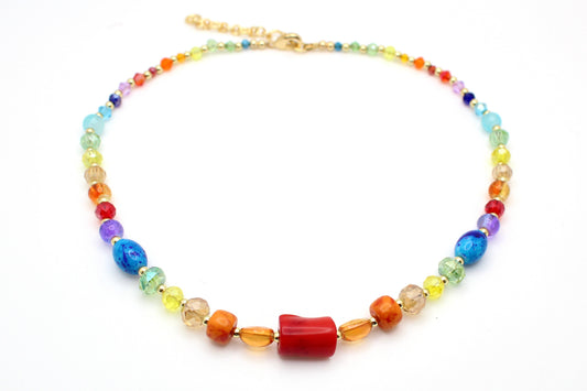 Rainbow Prism Choker