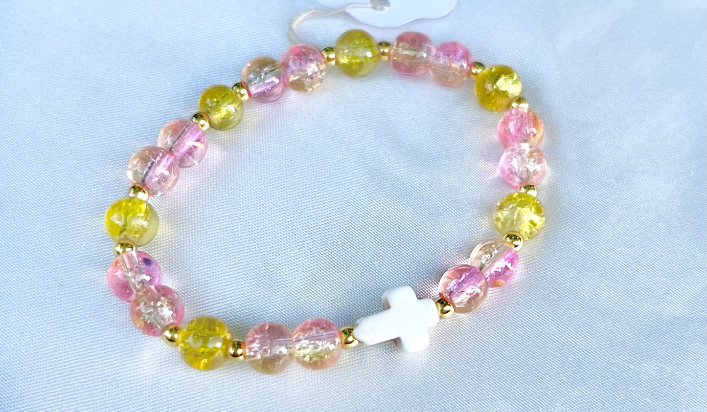 Kid’s Cross Stretchy Bracelets