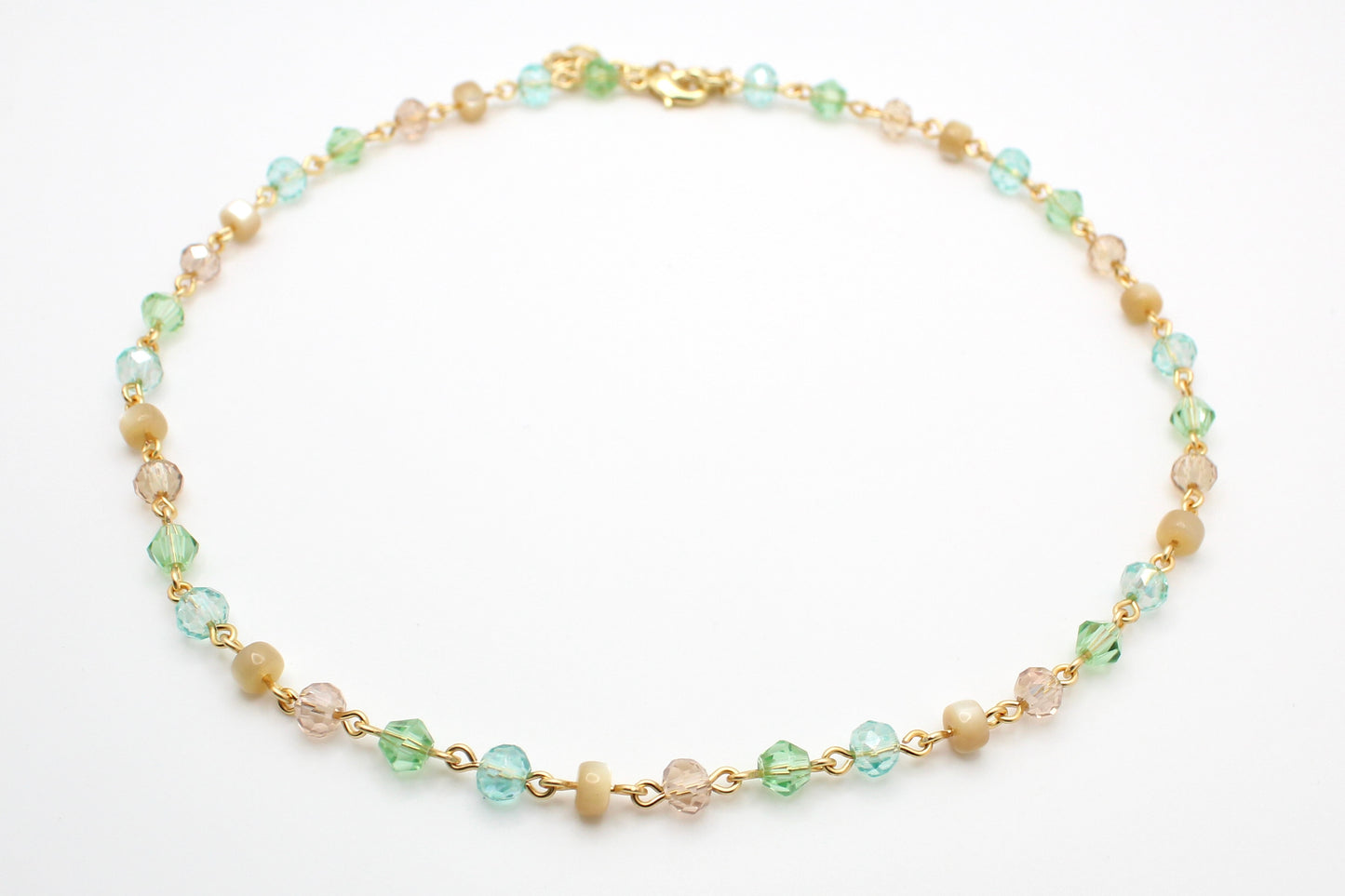 Sandbar & Sea Glass Necklace (AND Earrings)