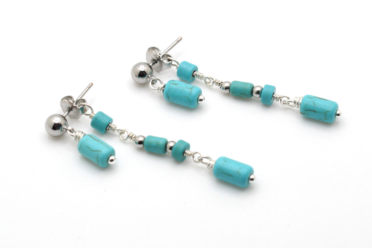 Turquoise Falls Earrings