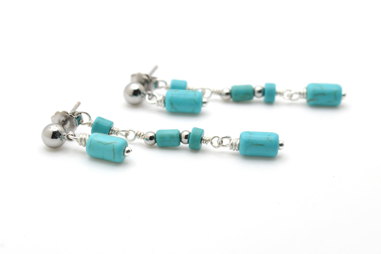 Turquoise Falls Earrings