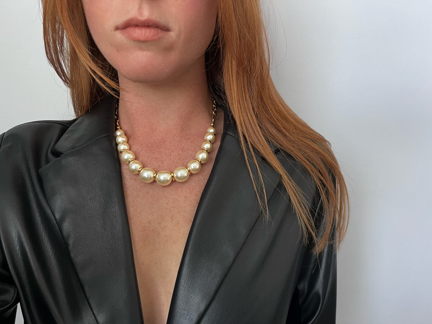 Uptown Pearl Necklace
