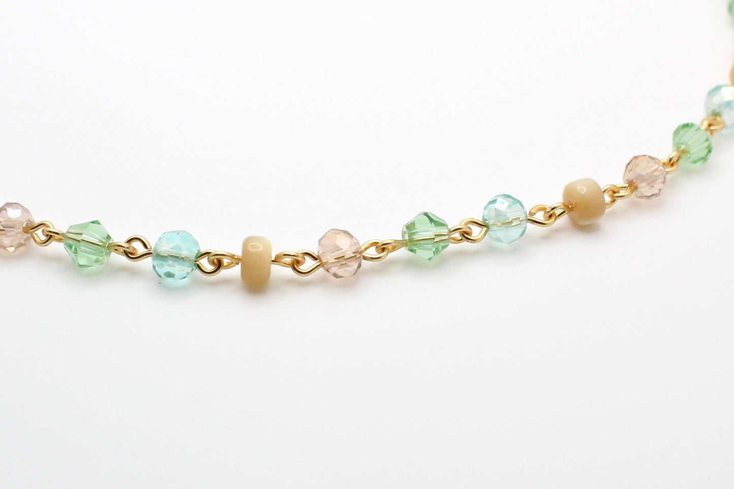 Sandbar & Sea Glass Necklace (AND Earrings)