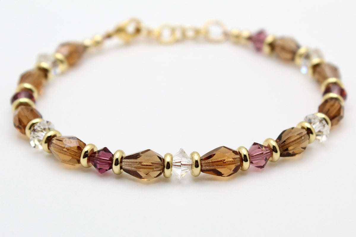 Toffee & Plum Bracelet