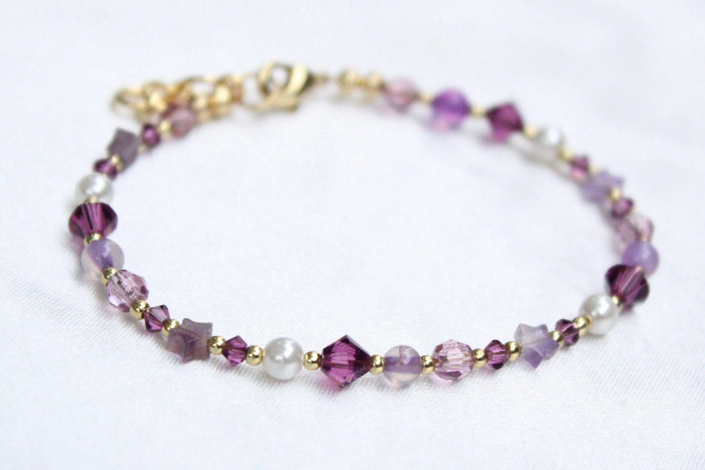 February Birthstone Bracelet