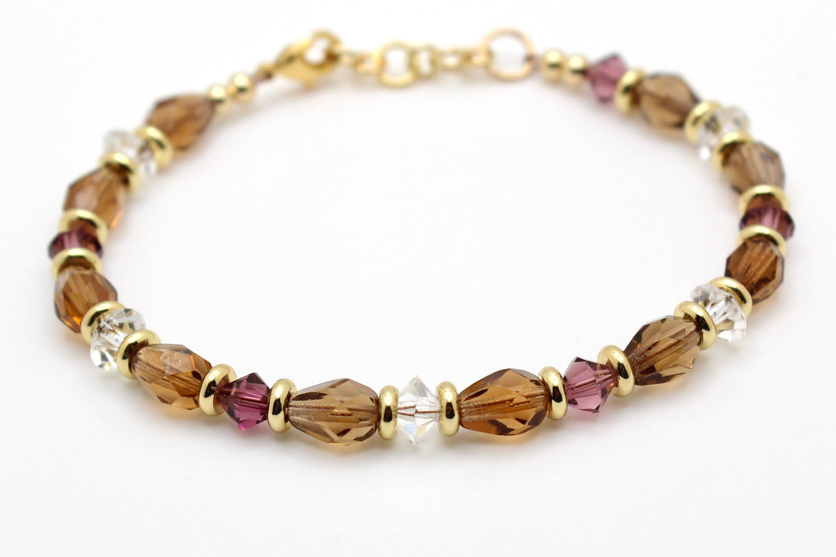 Toffee & Plum Bracelet