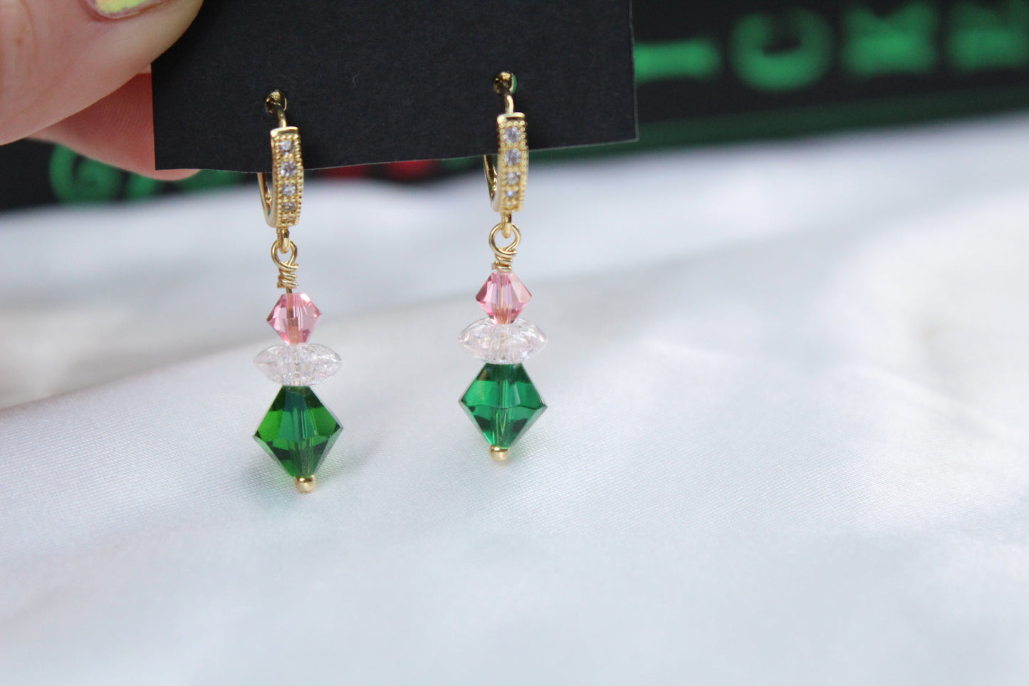 For Good Earrings 💚💖