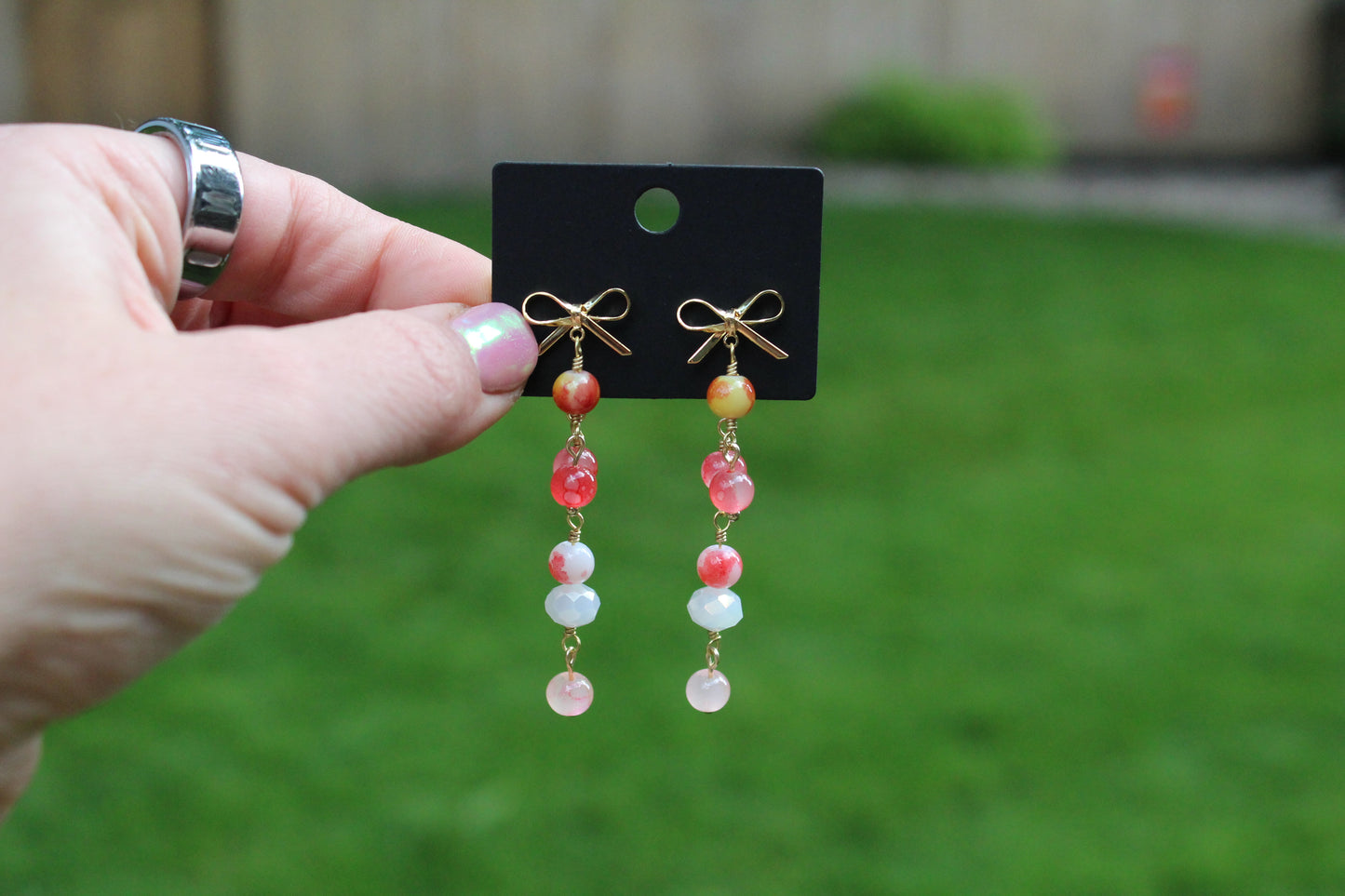 Strawberry Lemonade Earrings