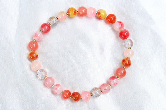 Strawberry Lemonade Bracelet