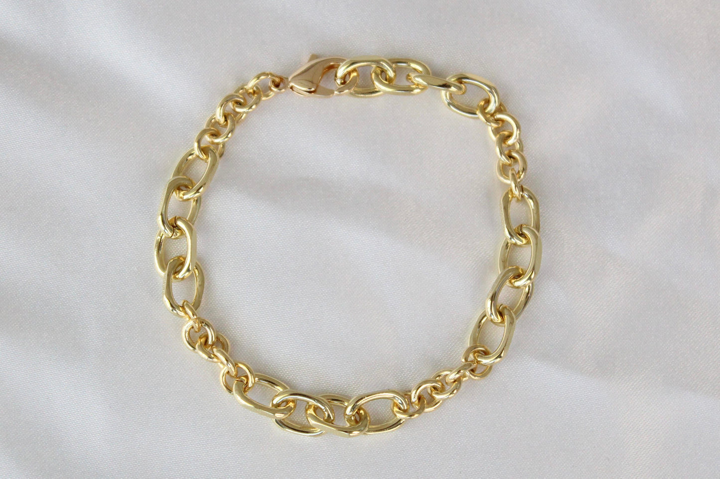 Golden Links Bracelet