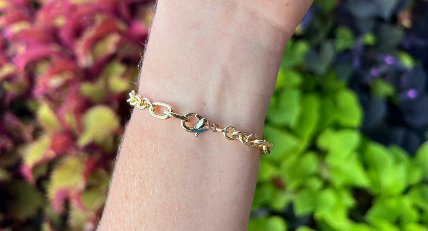 Golden Links Bracelet