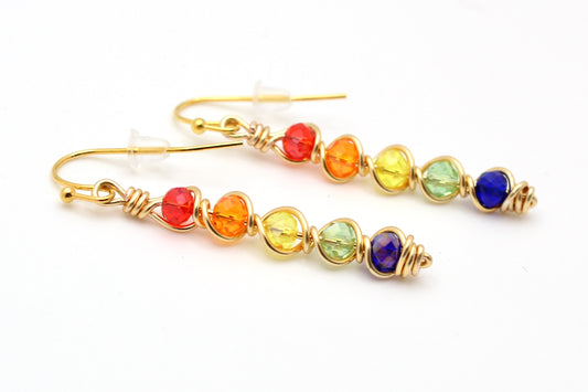 Kaleidoscope Prism Earrings￼