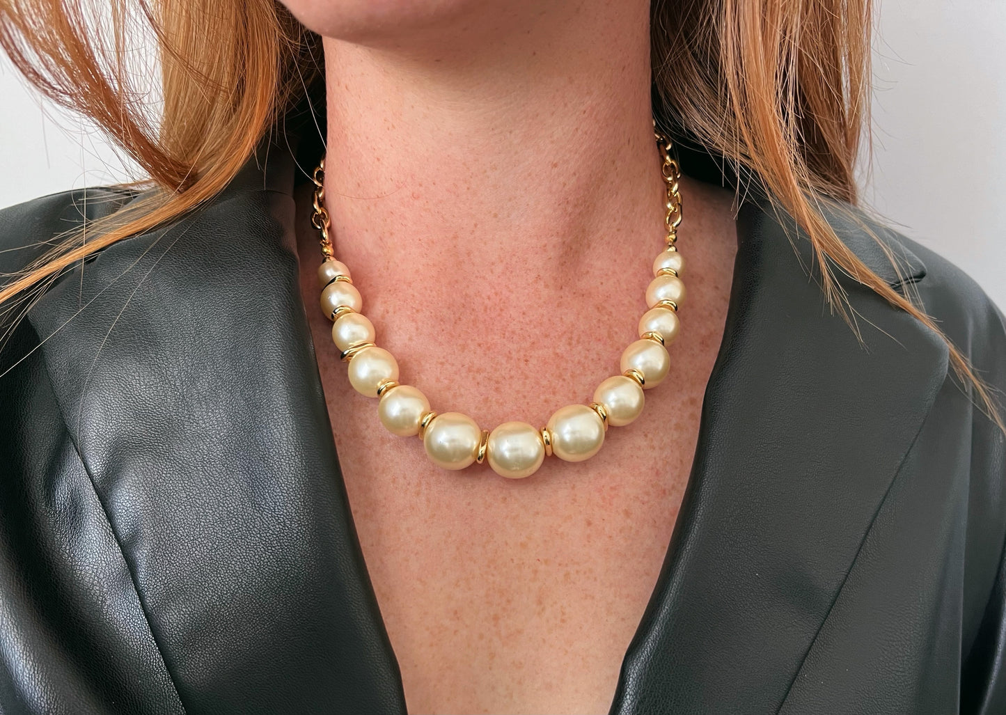 Uptown Pearl Necklace