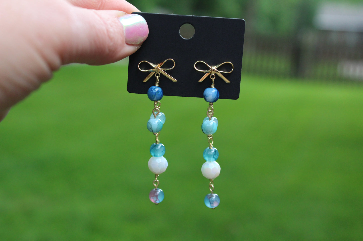 Blueberry Fuego Earrings
