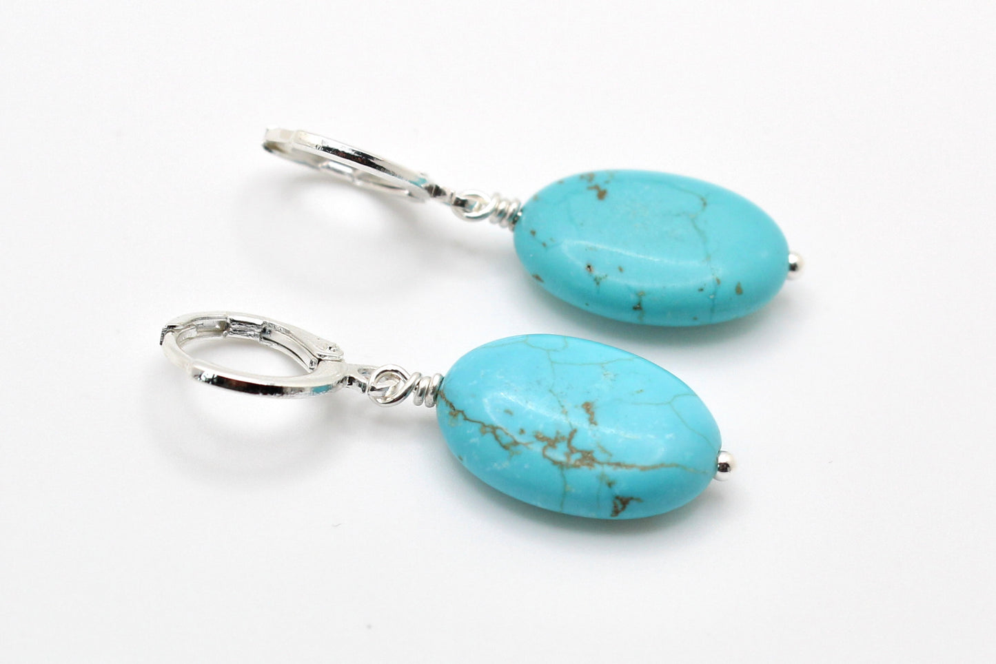 Turquoise Stone Earrings
