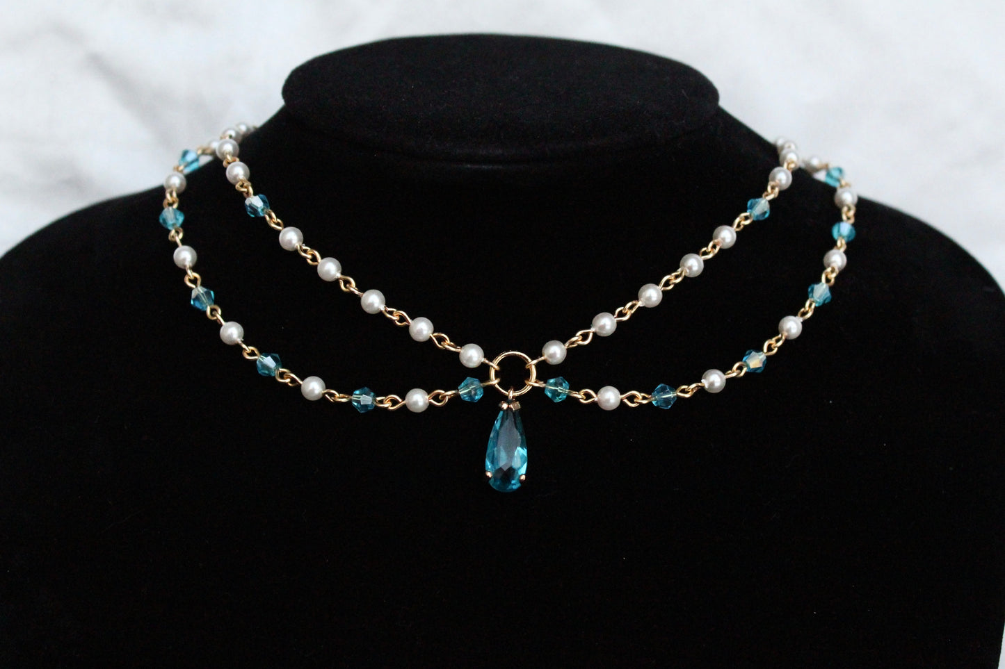 Blue Duchess Choker