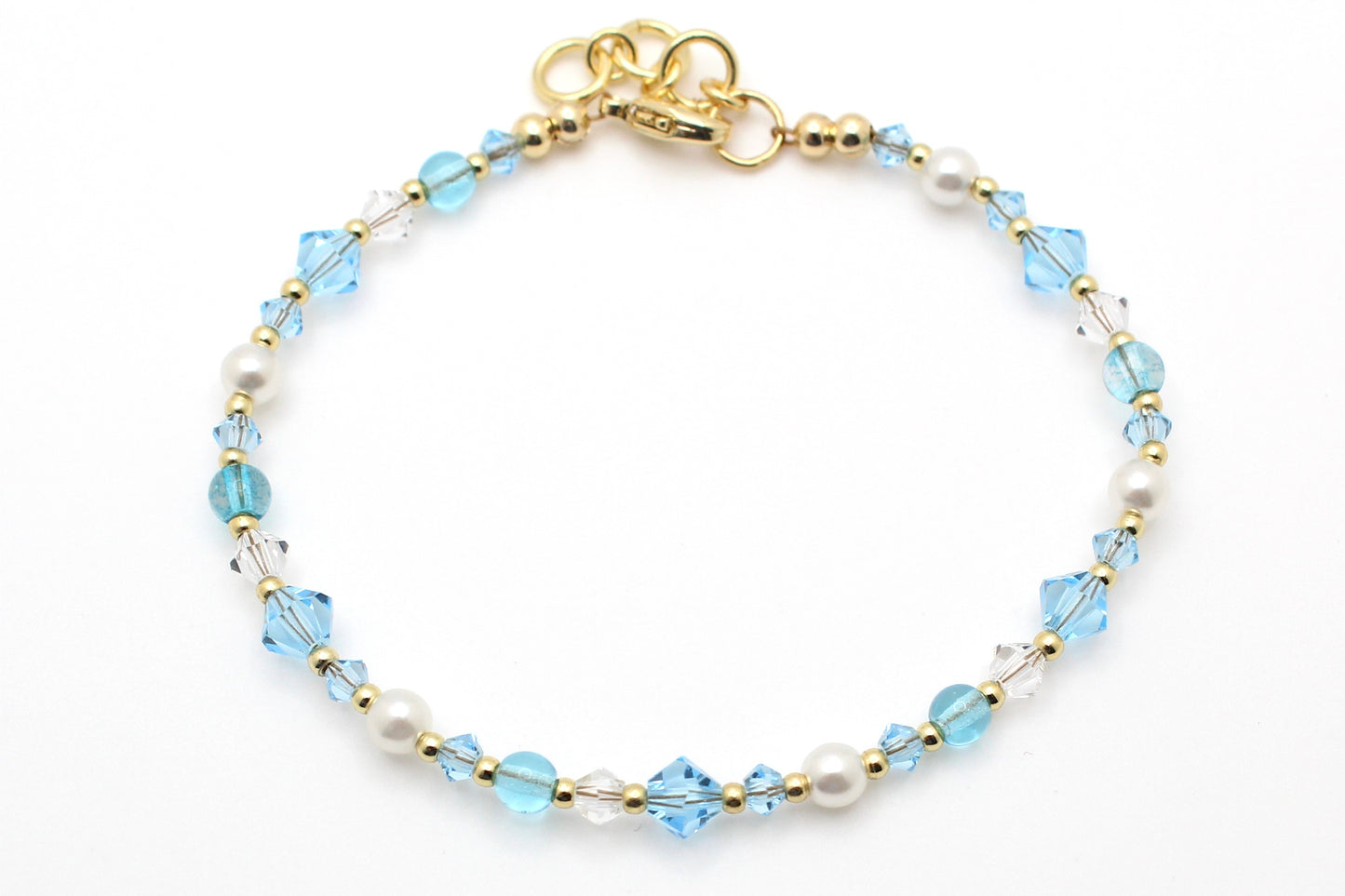 March Birthstone Bracelet