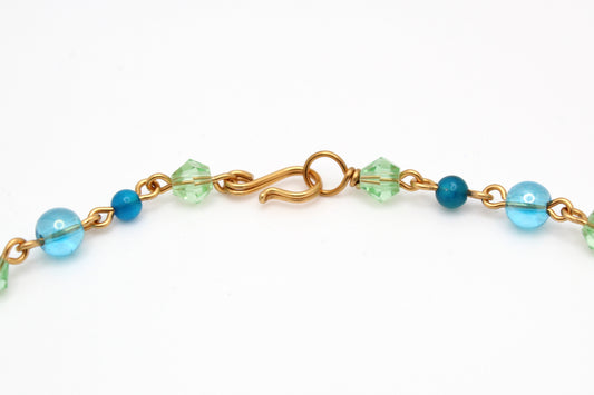 Deep Ocean Waters Necklace (AND Earrings)