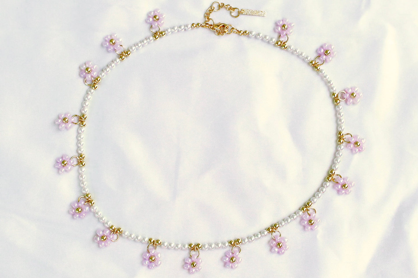 Springtime Necklace – Pink Petal Edition