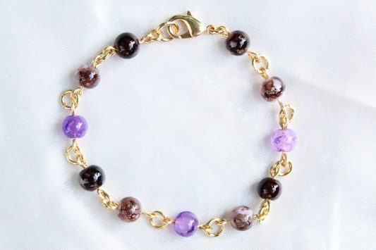 Amethyst Hour Bracelet