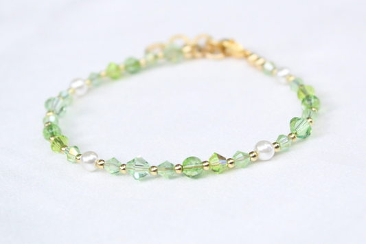 August Birthstone Bracelet