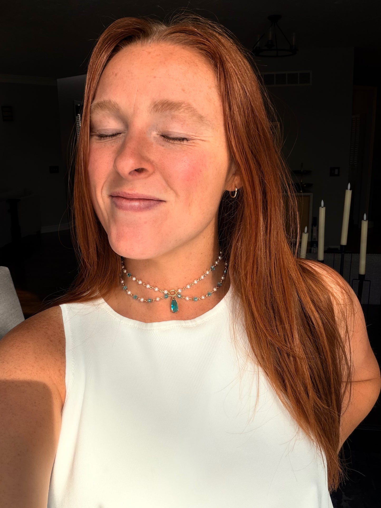 Blue Duchess Choker