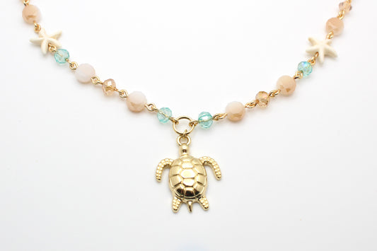 Turtle Shoreline Necklace