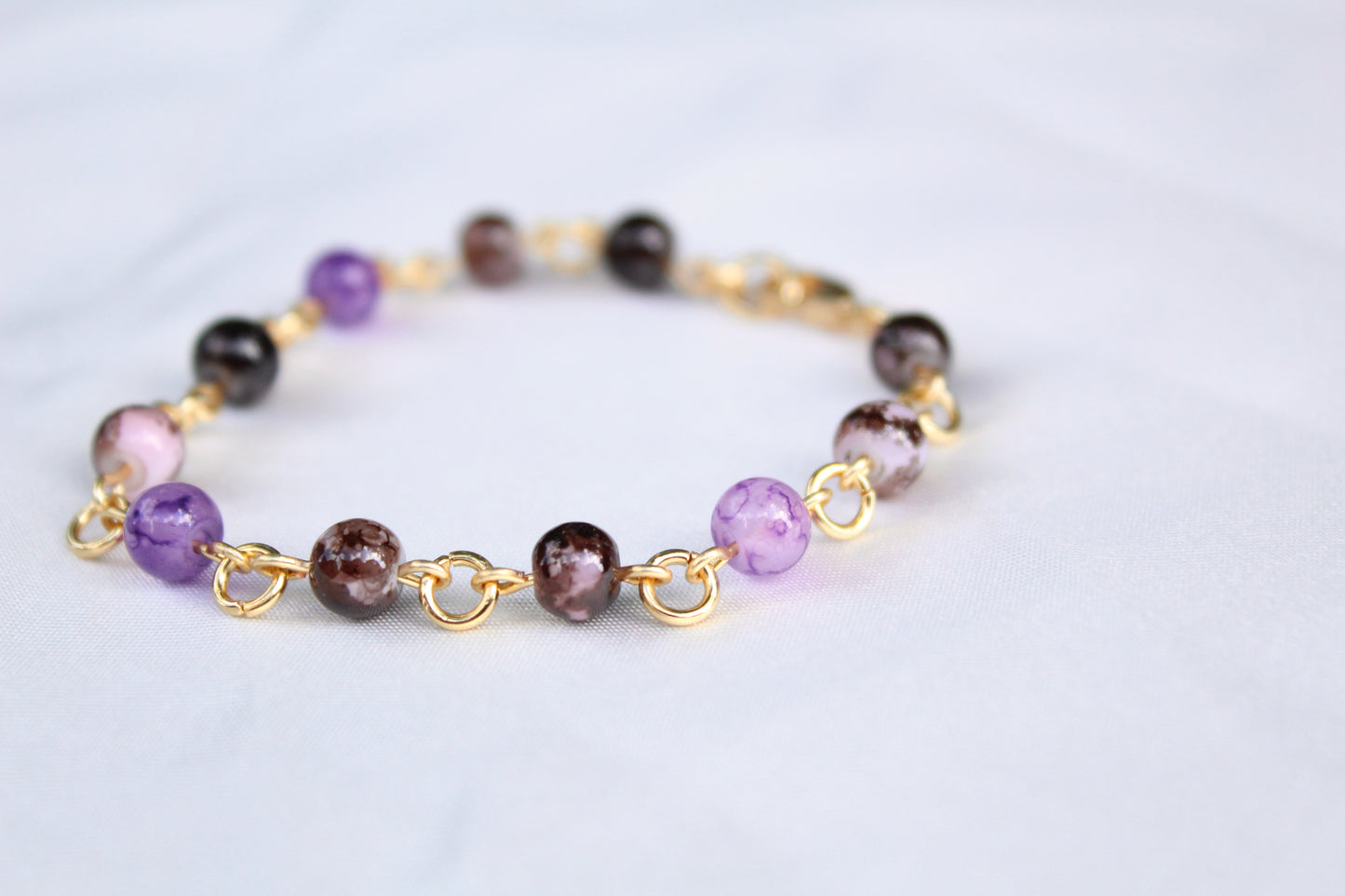 Amethyst Hour Bracelet