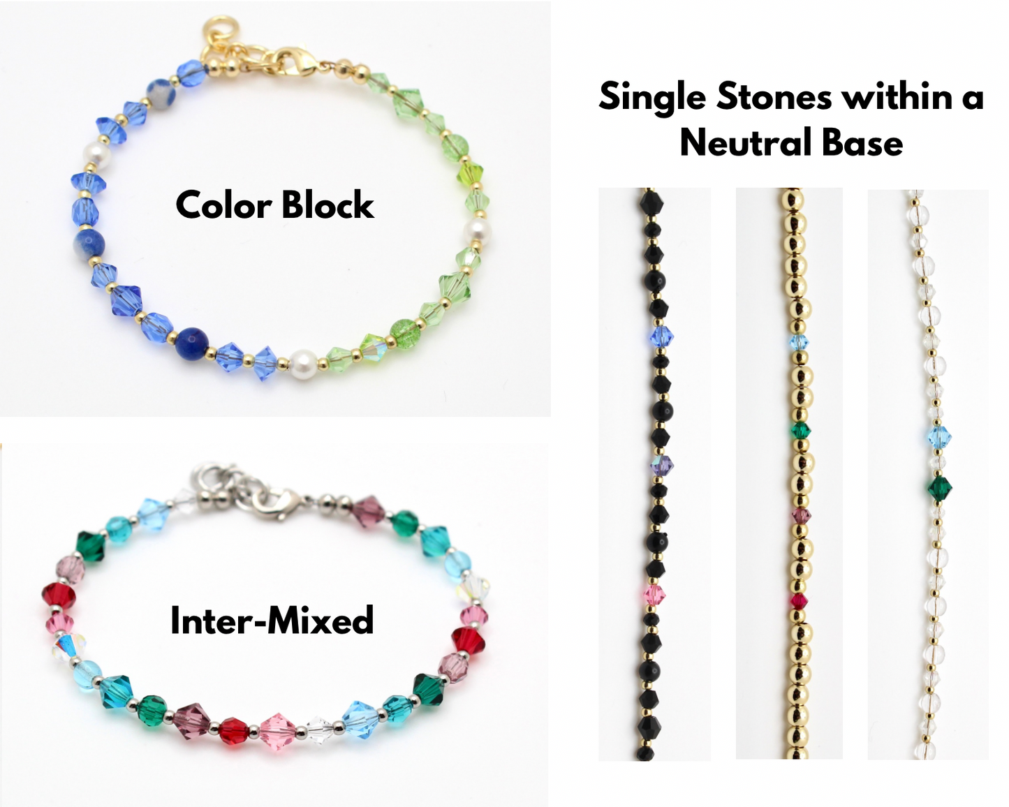 Custom Order - Birthstone Bracelet